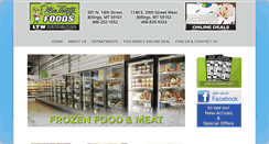 Desktop Screenshot of mrthriftyfoods.com